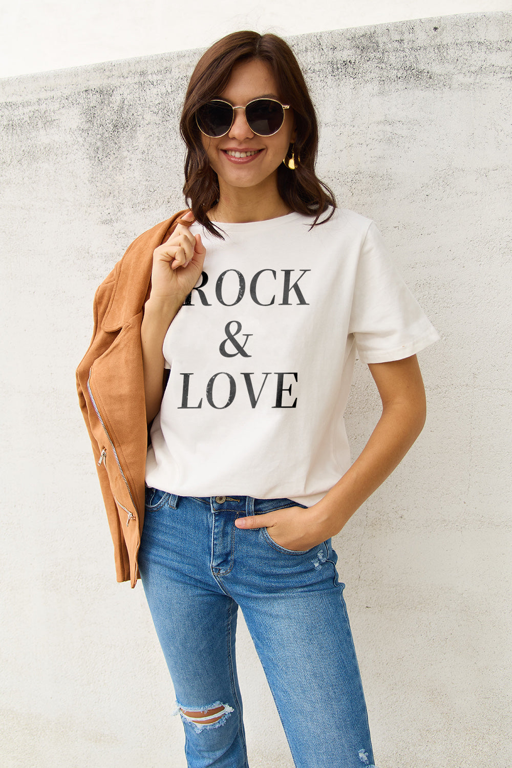Amara Rock & Love Graphic Tee