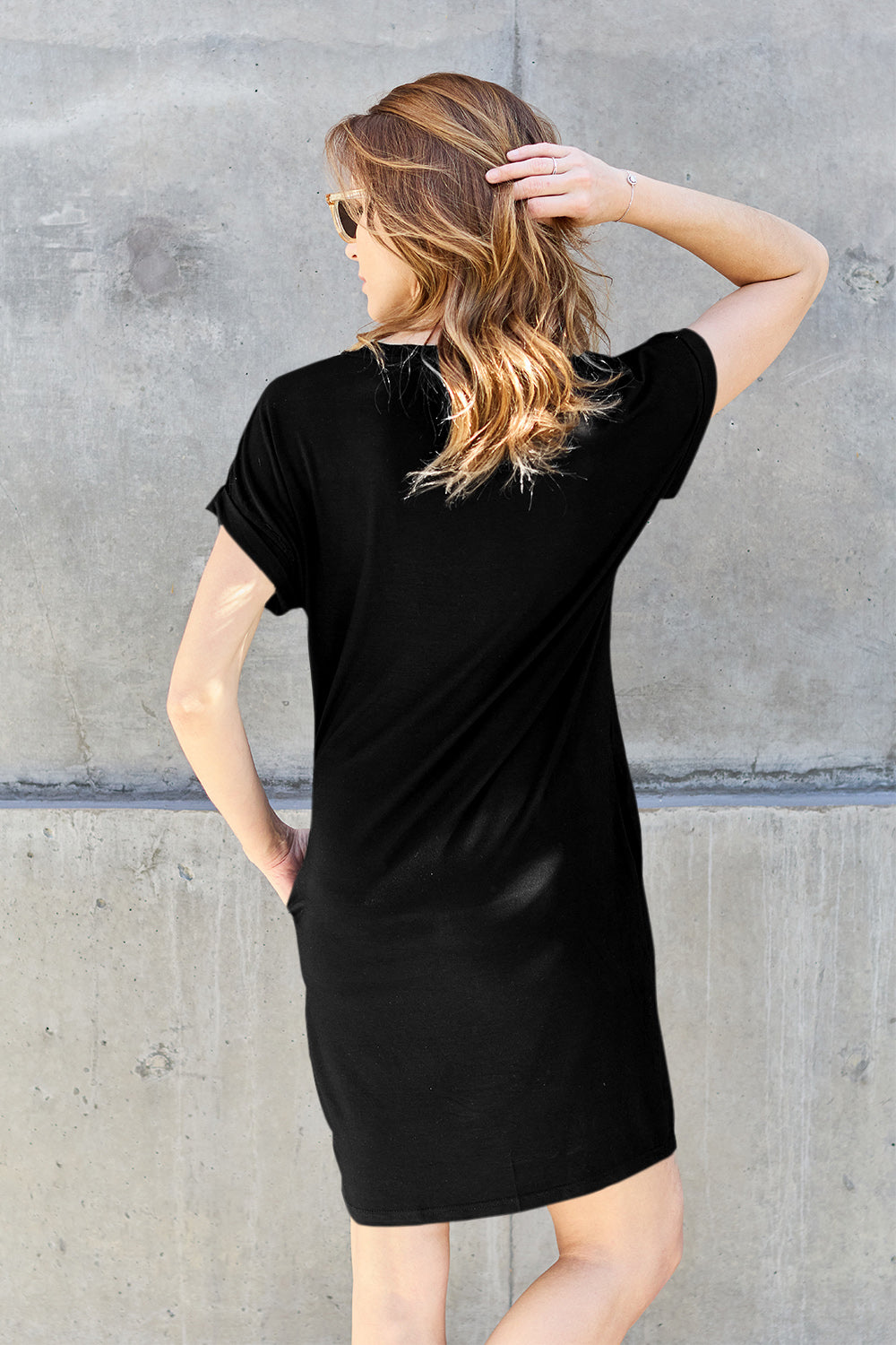 Lila Bamboo Pocket Dress