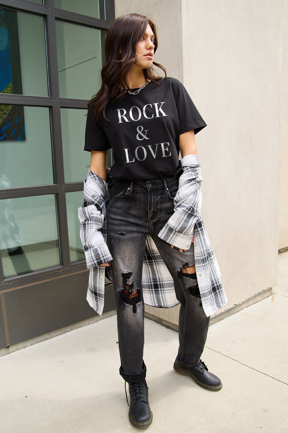 Amara Rock & Love Graphic Tee