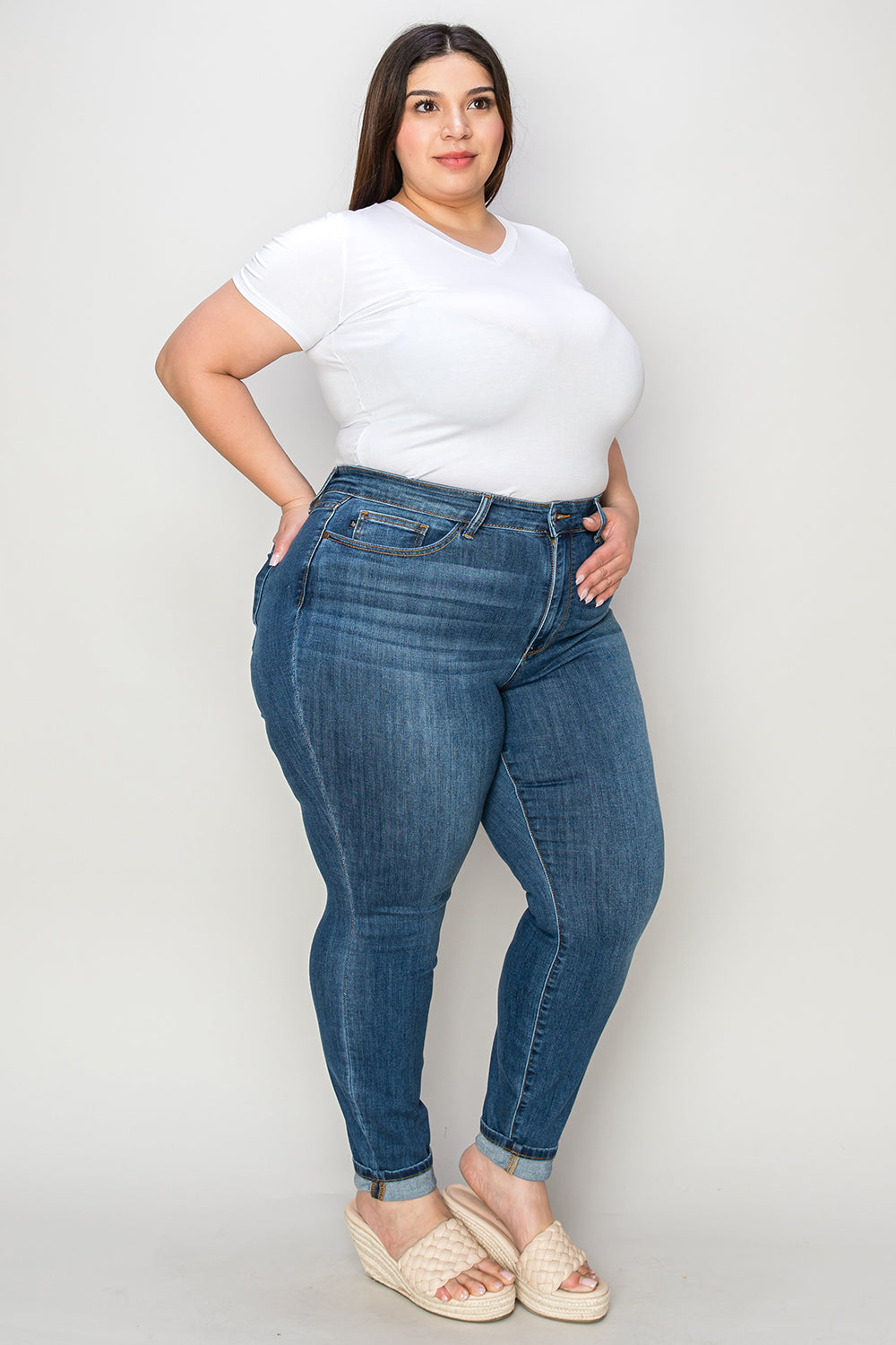 Ciela Low Waist Skinny Jeans by Judy Blue