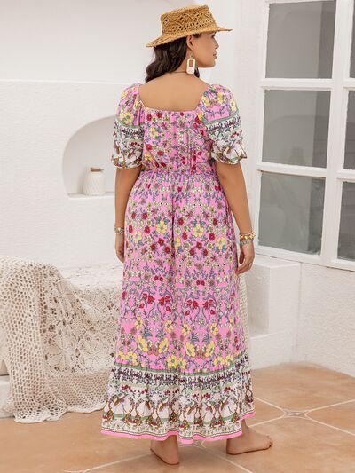 Luna Ruffle Hem Dress
