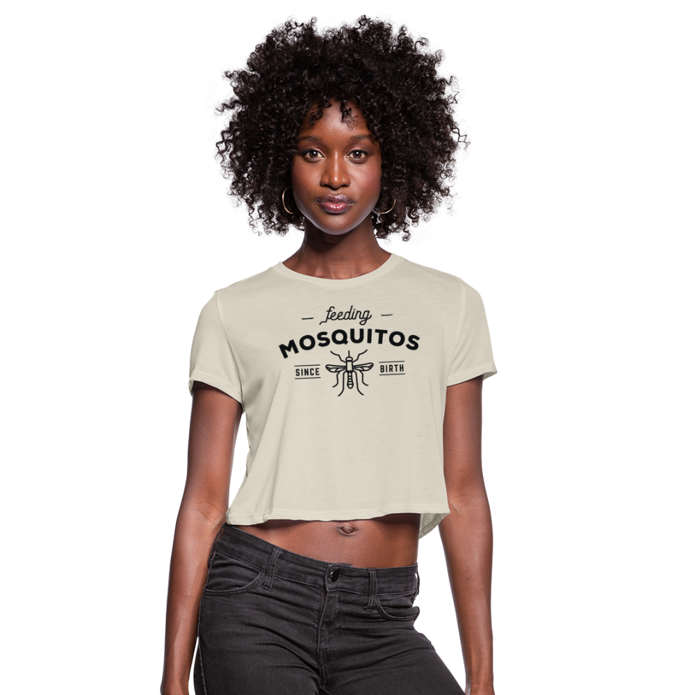 Feeding Mosquitos Cropped Tee - dust