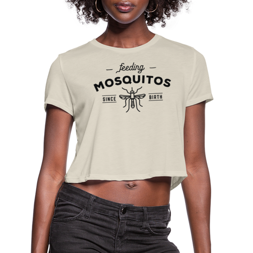 Feeding Mosquitos Cropped Tee - dust