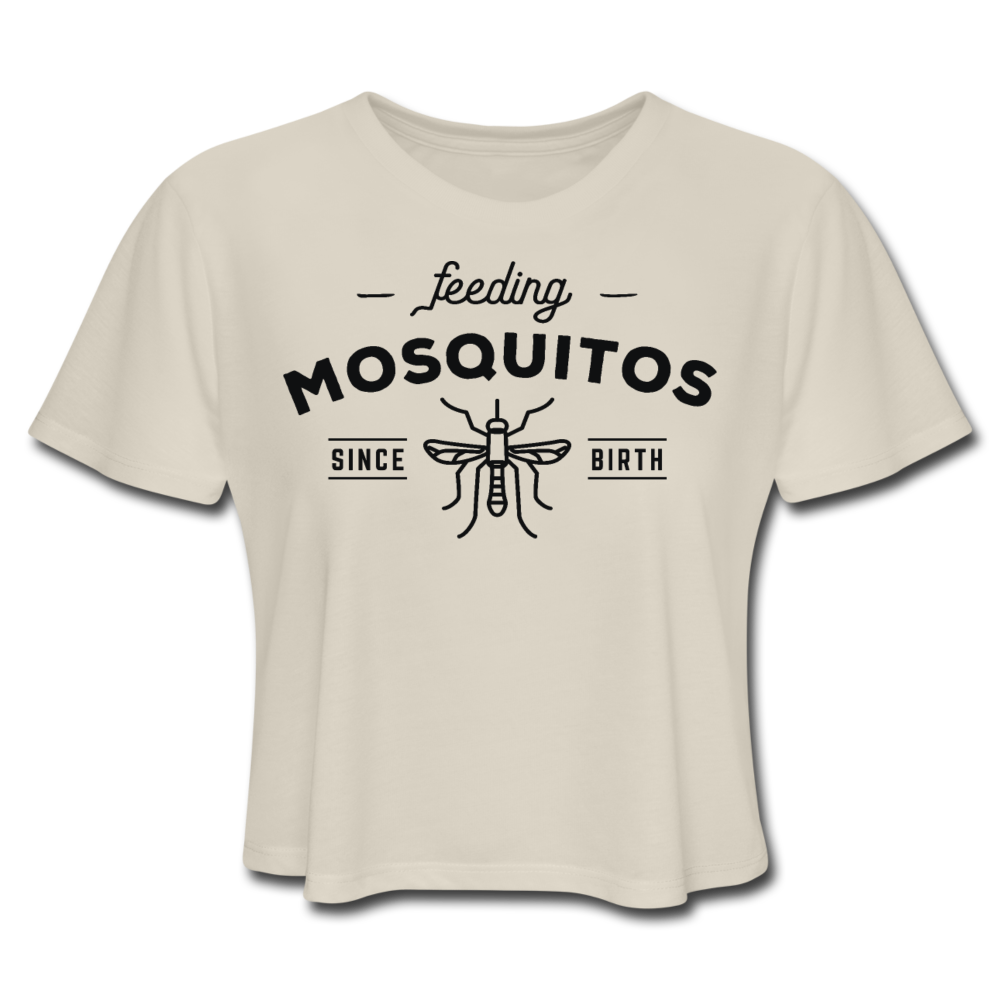 Feeding Mosquitos Cropped Tee - dust