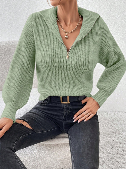 Alara Half Zip Sweater