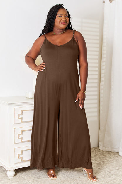 Soraya Tied Back Wide-Leg Jumpsuit