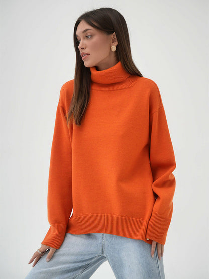 Elara Relaxed Turtleneck Sweater