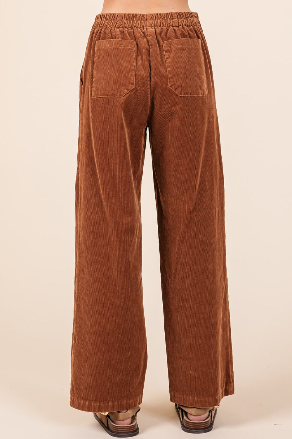 Maelis Corduroy Wide-Leg Pants