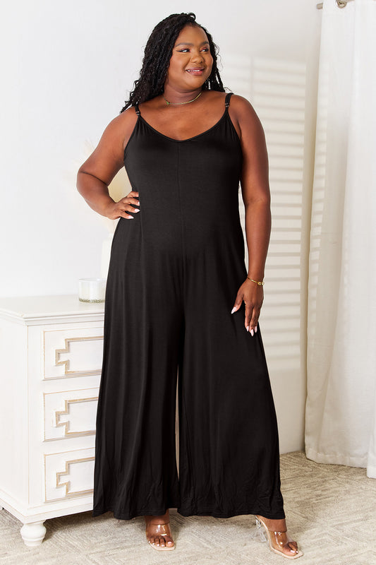 Soraya Tied Back Wide-Leg Jumpsuit