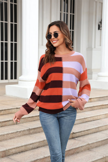 Harper Color Block Sweater