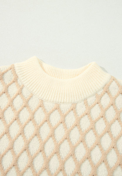 Evelina Mock Neck Sweater