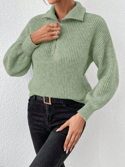 Alara Half Zip Sweater