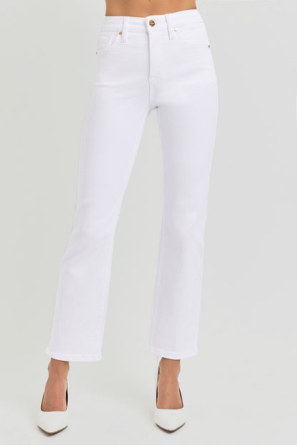 Eden Tummy Control High-Rise Crop Jeans by RISEN