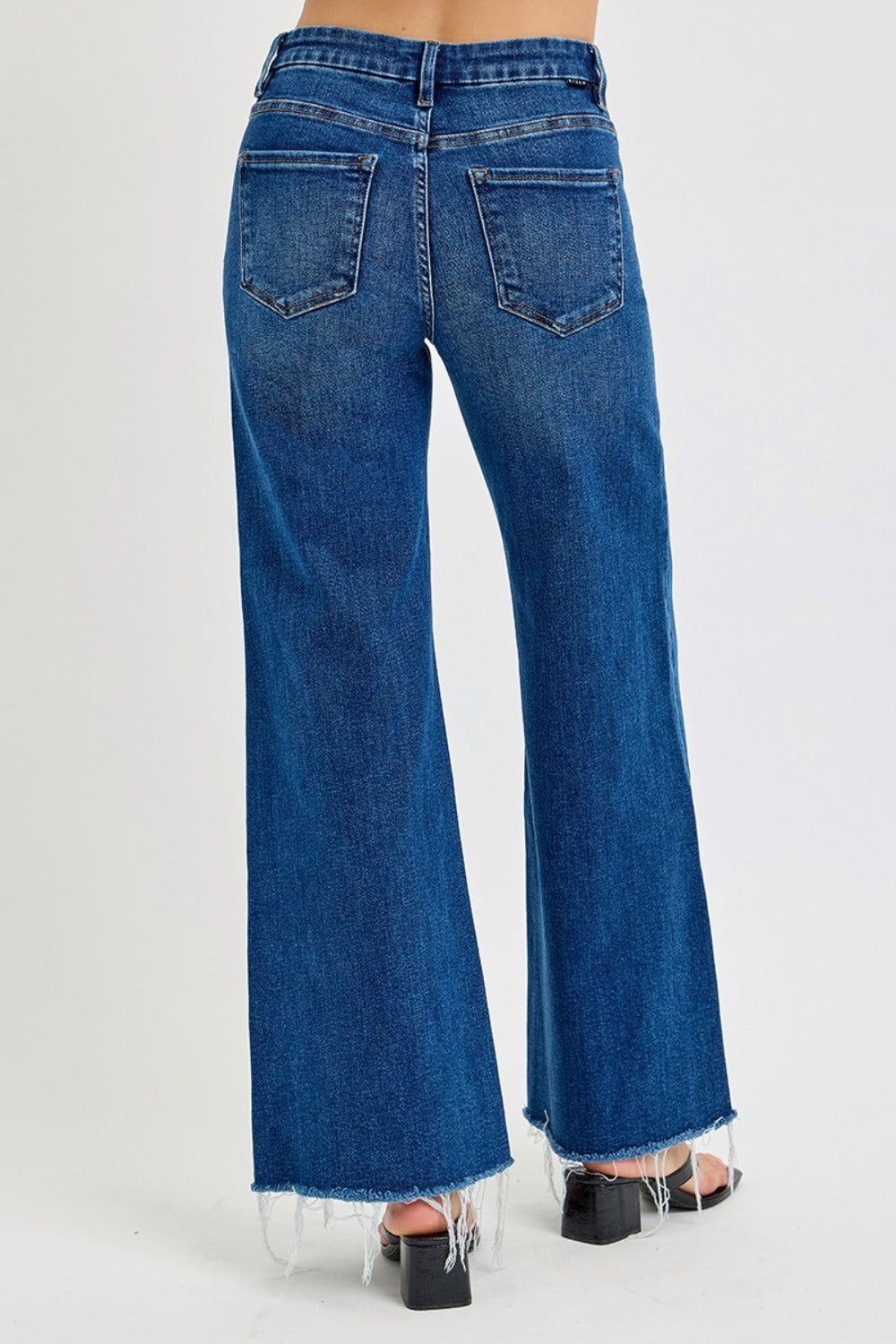 Odessa High Rise Wide Leg Jeans by RISEN