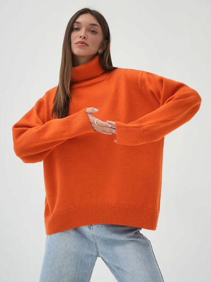 Elara Relaxed Turtleneck Sweater