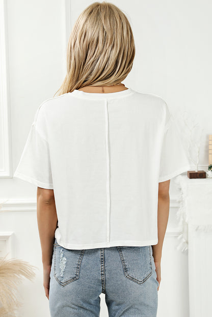 In Dolly We Trust Cropped Tee