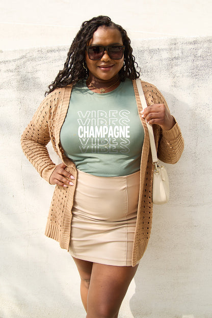 Amara Champagne Vibes Graphic Tee