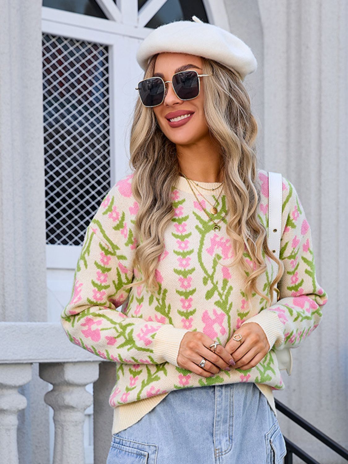 Tamsin Botanical Sweater