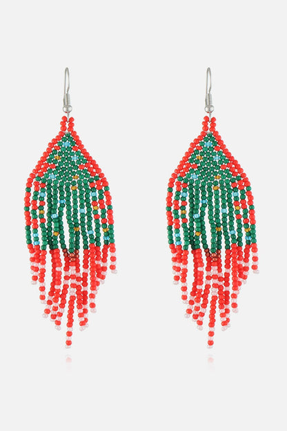 Amoret Holiday Beaded Earrings