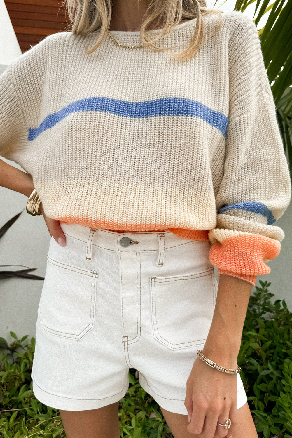 Lyra Contrast Sweater