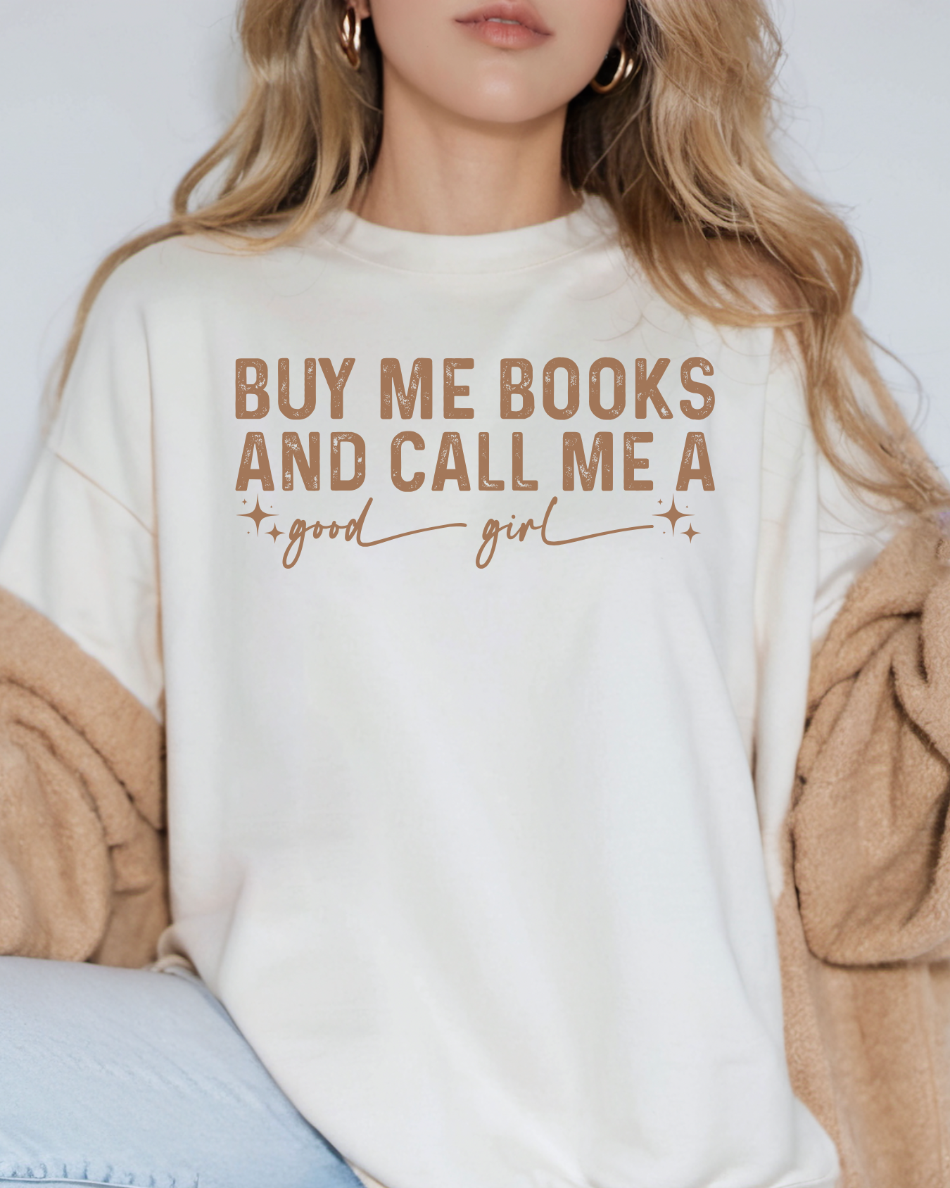 Good Girl Booktok Crewneck Sweatshirt