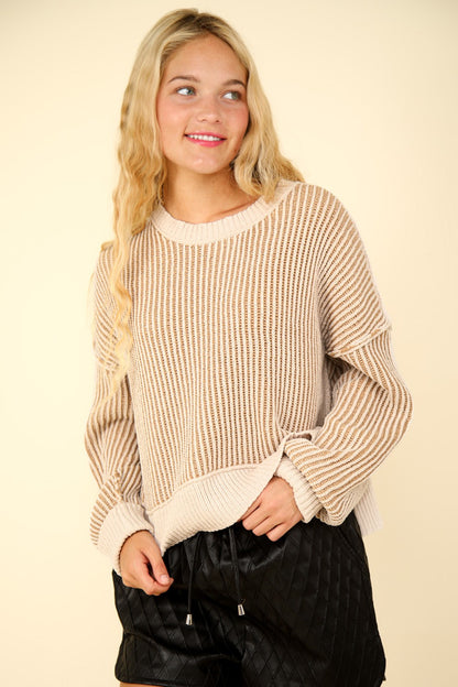 Sable Drift Sweater