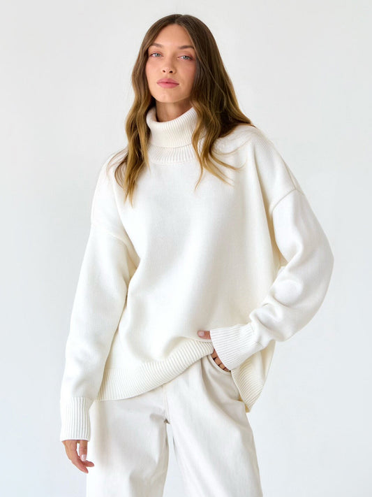 Elara Relaxed Turtleneck Sweater