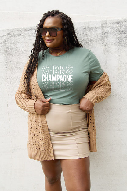 Amara Champagne Vibes Graphic Tee