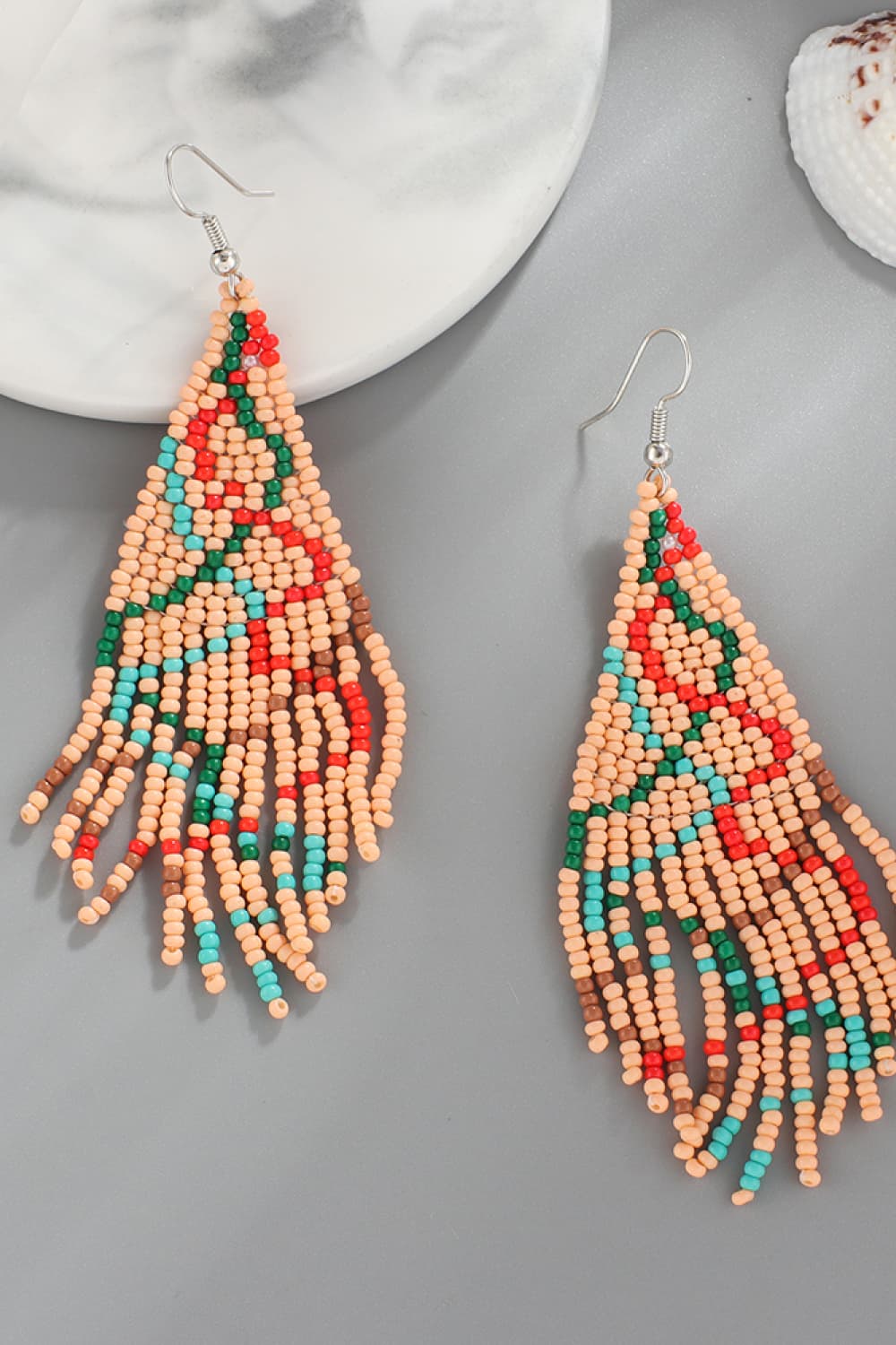 Amoret Holiday Beaded Earrings