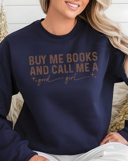 Good Girl Booktok Crewneck Sweatshirt