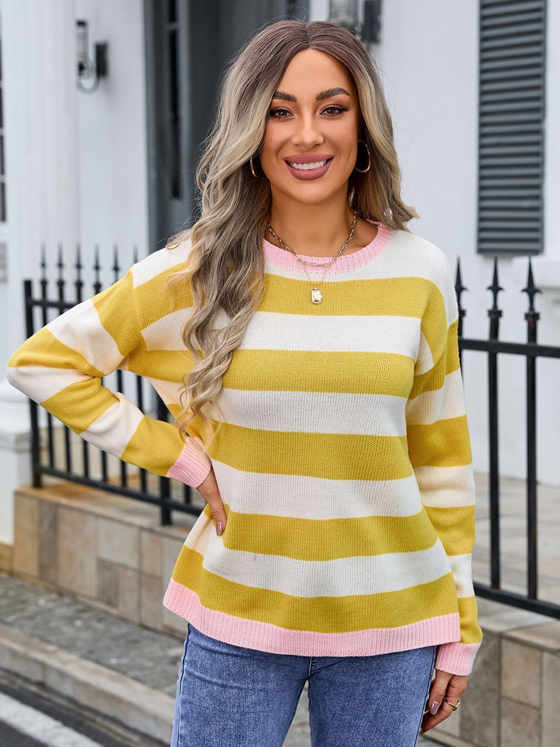 Zephyr Striped Sweater