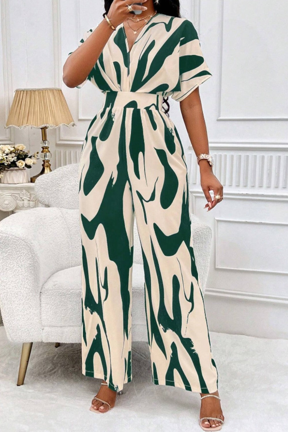 Florence Wide Leg Jumpsuit