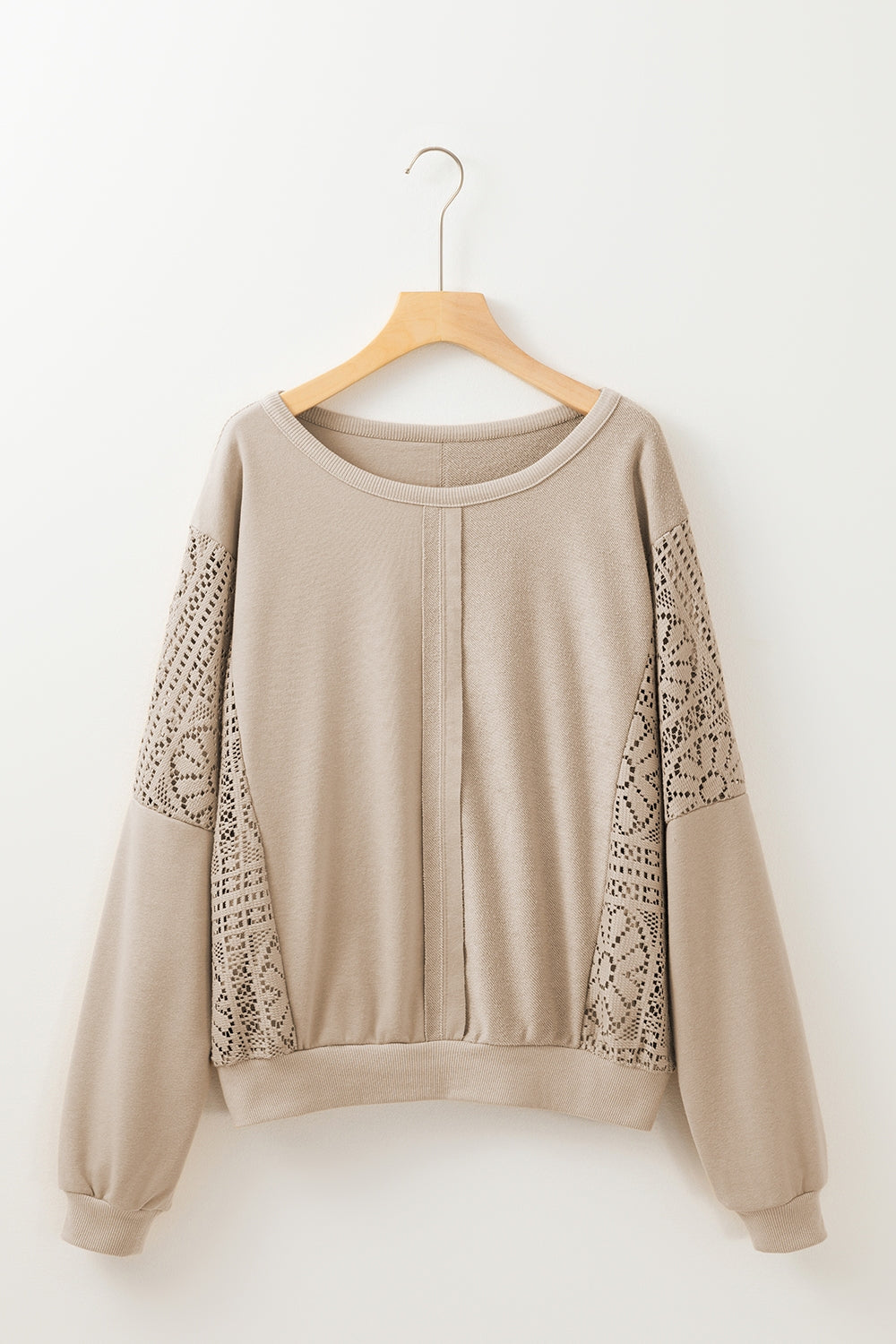 Lilia Crochet Sweatshirt