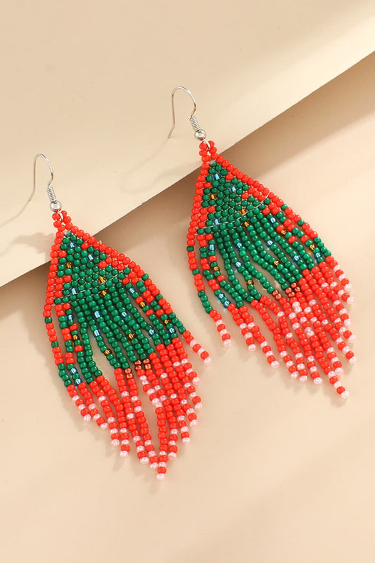 Amoret Holiday Beaded Earrings