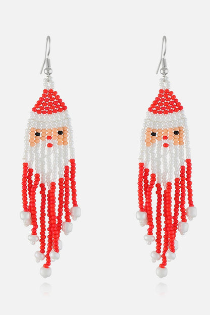 Amoret Holiday Beaded Earrings