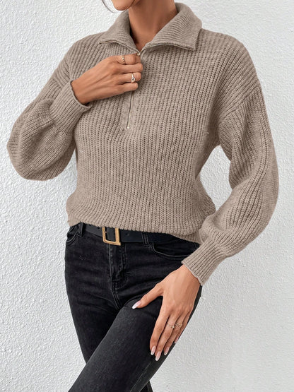 Alara Half Zip Sweater