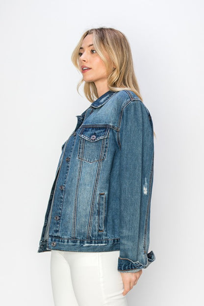 Sylvie Denim Jacket by RISEN