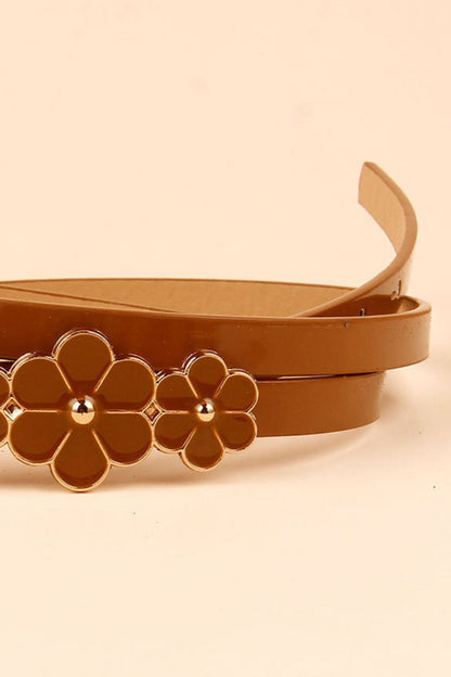 Daisy Skinny Belt