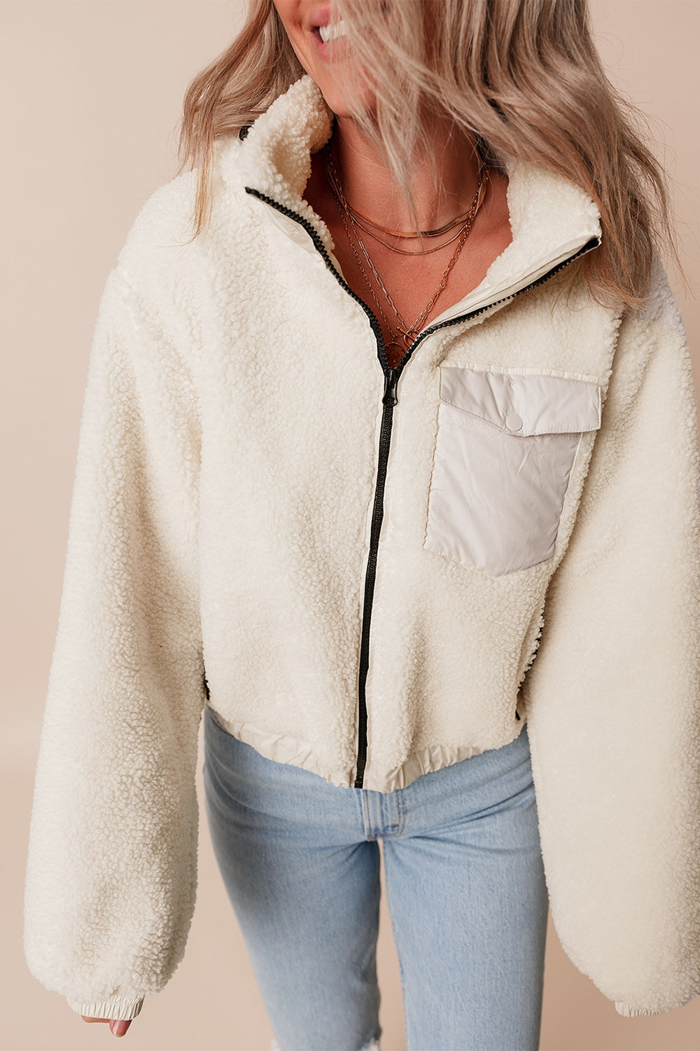 Briony Sherpa Jacket