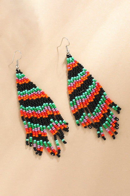 Amoret Holiday Beaded Earrings