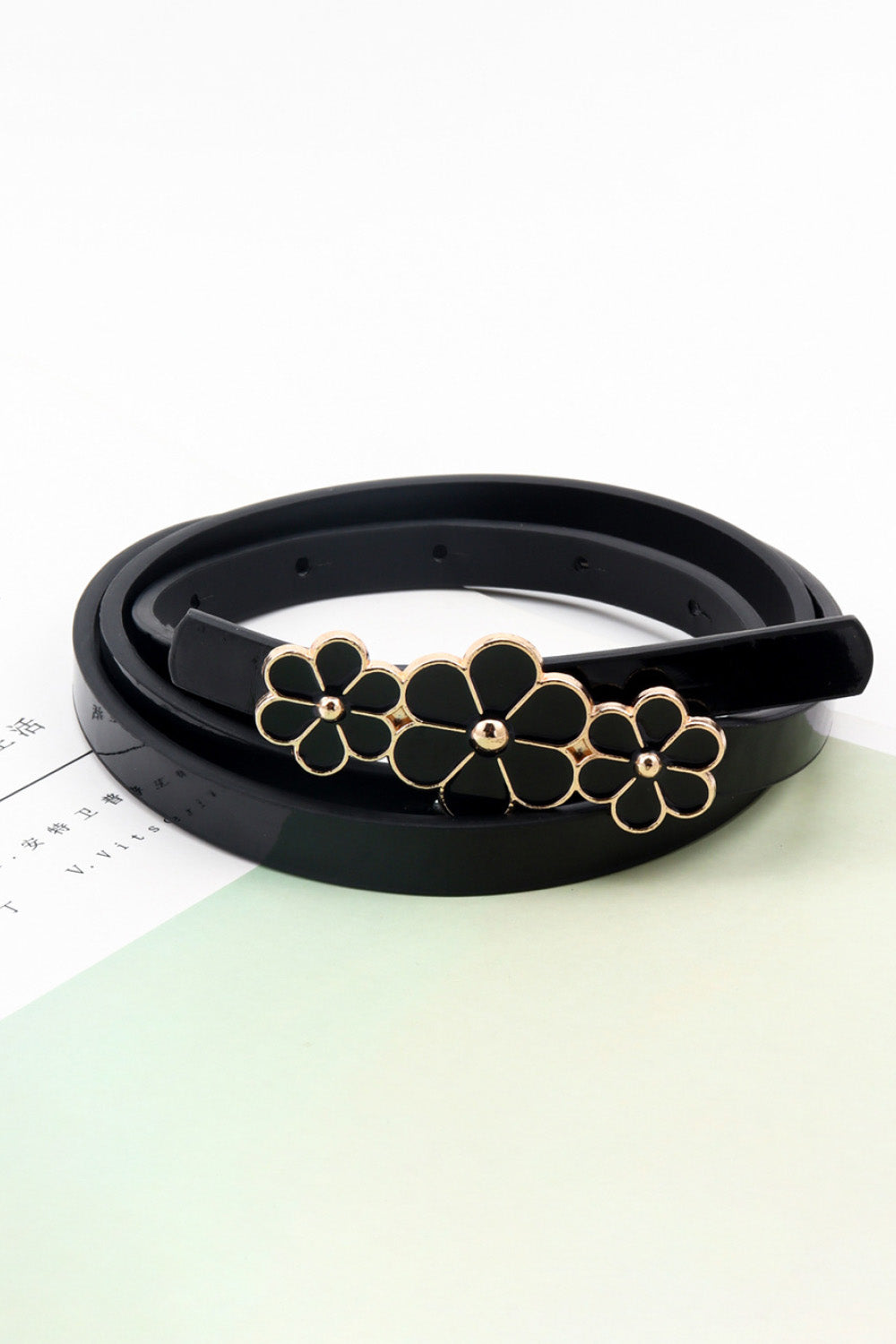 Daisy Skinny Belt