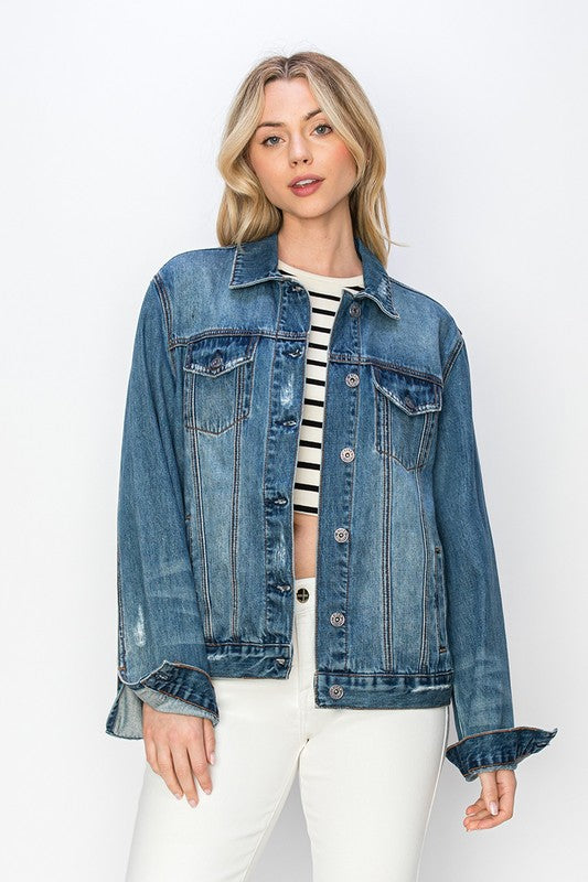 Sylvie Denim Jacket by RISEN