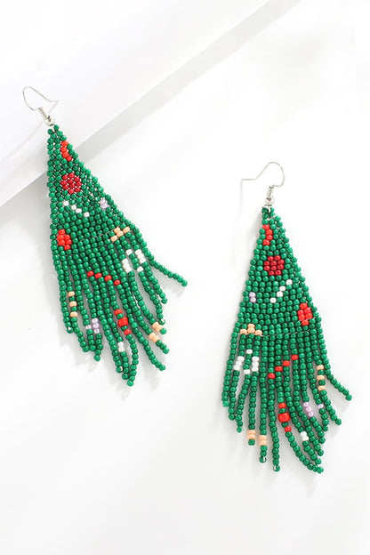 Amoret Holiday Beaded Earrings