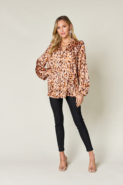 Liana Ruffle Trim Shirt