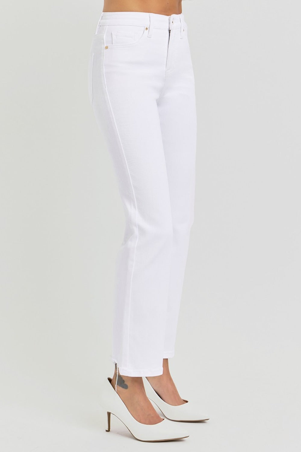 Eden Tummy Control High-Rise Crop Jeans by RISEN