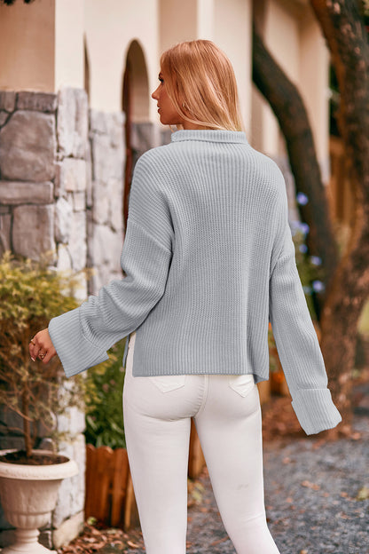 Serena Mock Neck Sweater