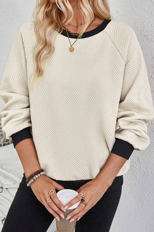 Isolde Textured Sweatshirt