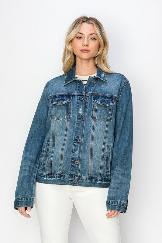 Sylvie Denim Jacket by RISEN