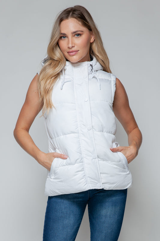 Eira Snap & Zip Hooded Vest