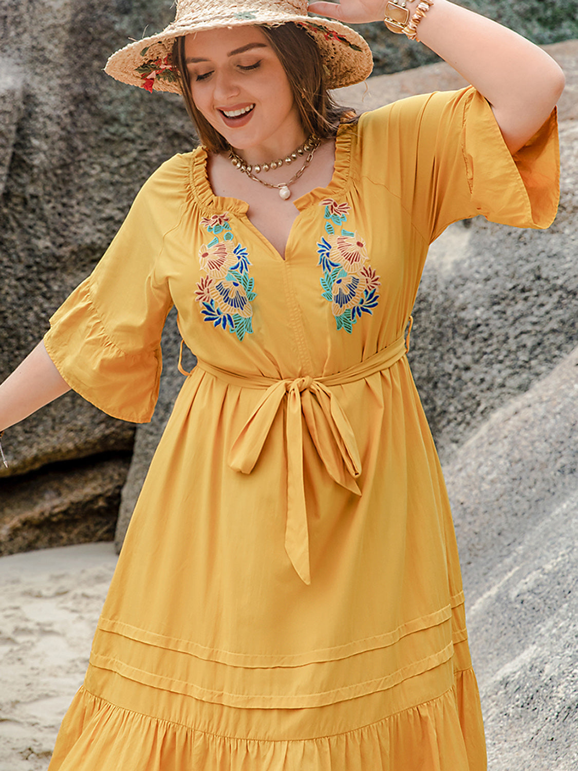 Marigold Bloom Dress